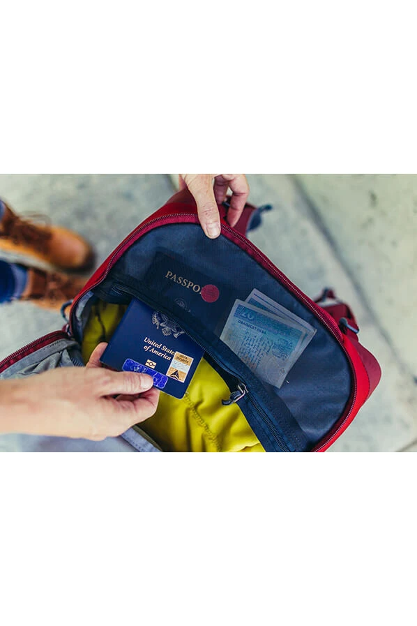 Gregory Tribute Backpack 13" Bordeaux Red 9 Gregory Tribute Backpack 13" Bordeaux Red - Image 7