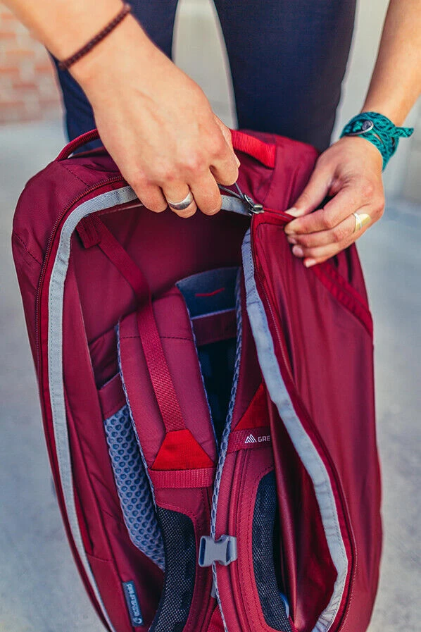 Gregory Tribute Backpack 13" Bordeaux Red 14 Gregory Tribute Backpack 13" Bordeaux Red - Image 12