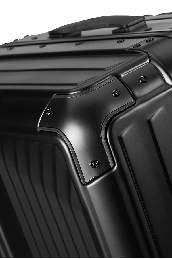 Samsonite Lite-Box Alu Spinner (4 Wheels) 55cm Black 4 Samsonite Lite-Box Alu Spinner (4 Wheels) 55cm Black - Image 2