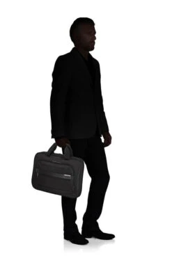 Samsonite Vectura Evo Briefcase 15.6" Black 15 Samsonite Vectura Evo Briefcase 15.6" Black -Travel Storage Store 123668 1041 03