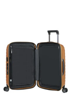 Samsonite Proxis Spinner Expandable (4 Wheels) 55cm Honey Gold -Travel Storage Store 126035 6856 02