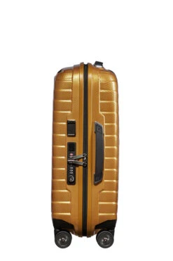 Samsonite Proxis Spinner Expandable (4 Wheels) 55cm Honey Gold -Travel Storage Store 126035 6856 08