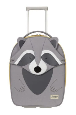 Samsonite Happy Sammies Eco Upright (2 Wheels) Raccoon Remy -Travel Storage Store 132078 8734 04
