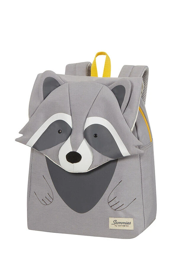 Samsonite Happy Sammies Eco Backpack S+ Raccoon Remy 8 Samsonite Happy Sammies Eco Backpack S+ Raccoon Remy - Image 6