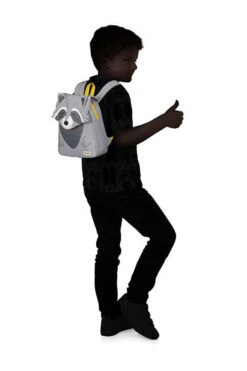 Samsonite Happy Sammies Eco Backpack S Raccoon Remy 11 Samsonite Happy Sammies Eco Backpack S Raccoon Remy -Travel Storage Store 132082 8734 03
