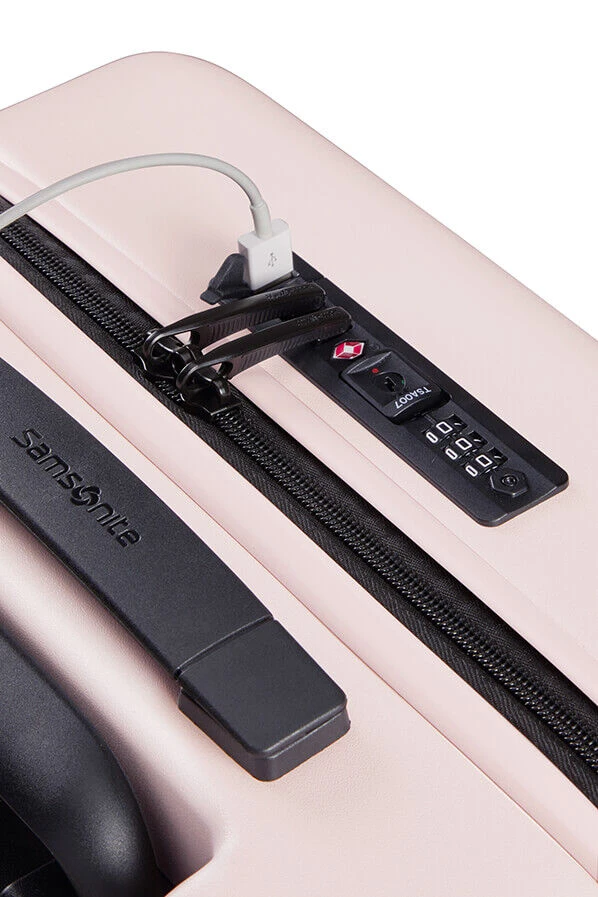 Samsonite Stackd Spinner Expandable (4 Wheels) 55cm Rose 11 Samsonite Stackd Spinner Expandable (4 Wheels) 55cm Rose - Image 9