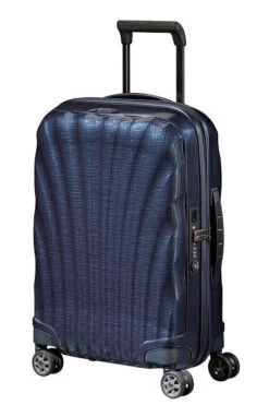 Samsonite C-Lite Spinner Expandable (4 Wheels) 55cm Midnight Blue -Travel Storage Store 134679 1549 01