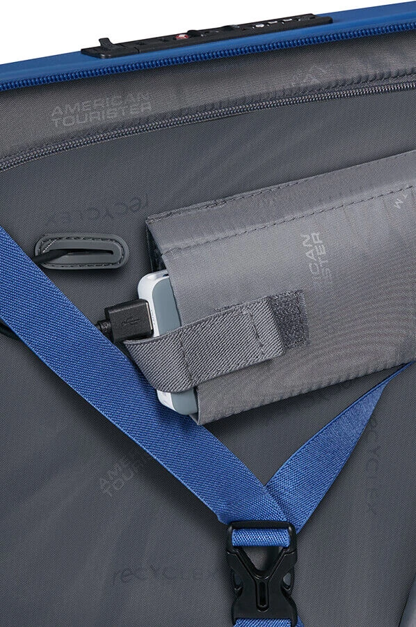 American Tourister Novastream Cabin Luggage Navy Blue 14 American Tourister Novastream Cabin Luggage Navy Blue - Image 12