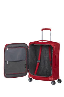 Samsonite D'lite Spinner (4 Wheels) 55 Cm Chili Red 27 Samsonite D'lite Spinner (4 Wheels) 55 Cm Chili Red -Travel Storage Store 139942 1198 02
