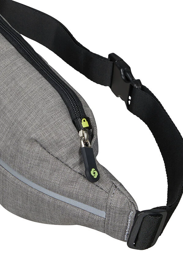 Samsonite Securipak Bum Bag Cool Grey 7 Samsonite Securipak Bum Bag Cool Grey - Image 5