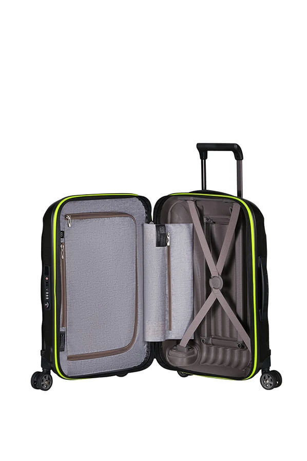 Samsonite C-Lite Spinner Expandable (4 Wheels) 55cm Black/Lime 13 Samsonite C-Lite Spinner Expandable (4 Wheels) 55cm Black/Lime - Image 11