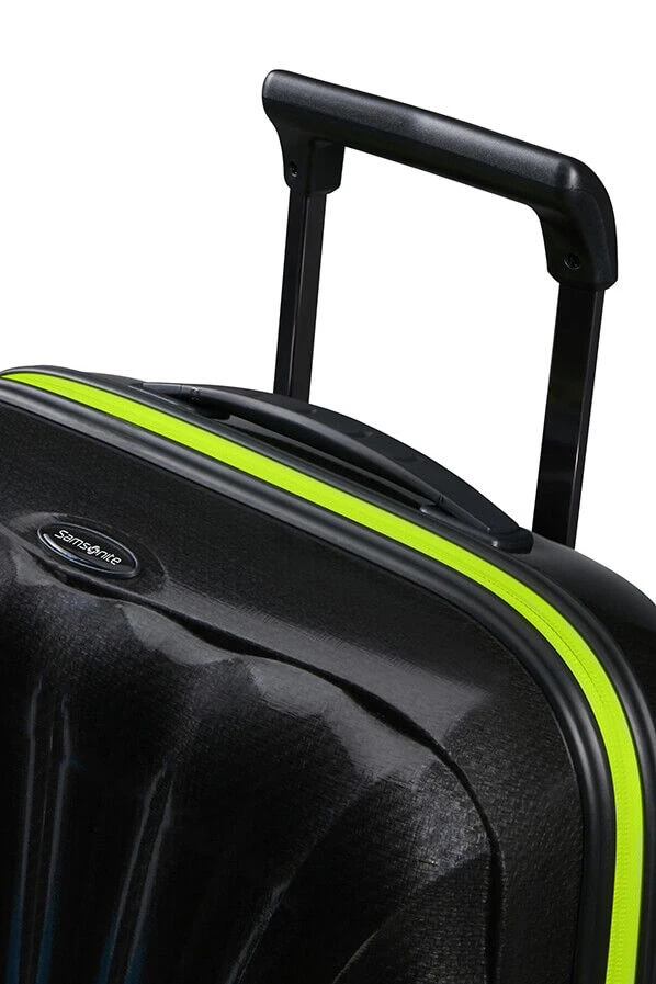 Samsonite C-Lite Spinner Expandable (4 Wheels) 55cm Black/Lime 3 Samsonite C-Lite Spinner Expandable (4 Wheels) 55cm Black/Lime