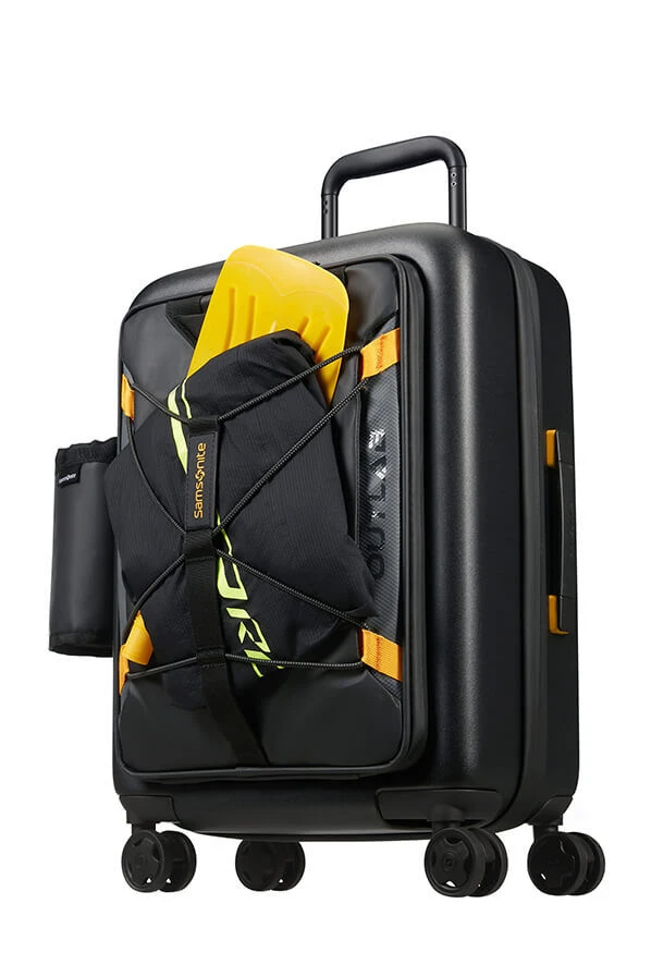 Samsonite Outlab Otis Spinner Expandable (4 Wheels) 55cm Ozone Black 7 Samsonite Outlab Otis Spinner Expandable (4 Wheels) 55cm Ozone Black - Image 5