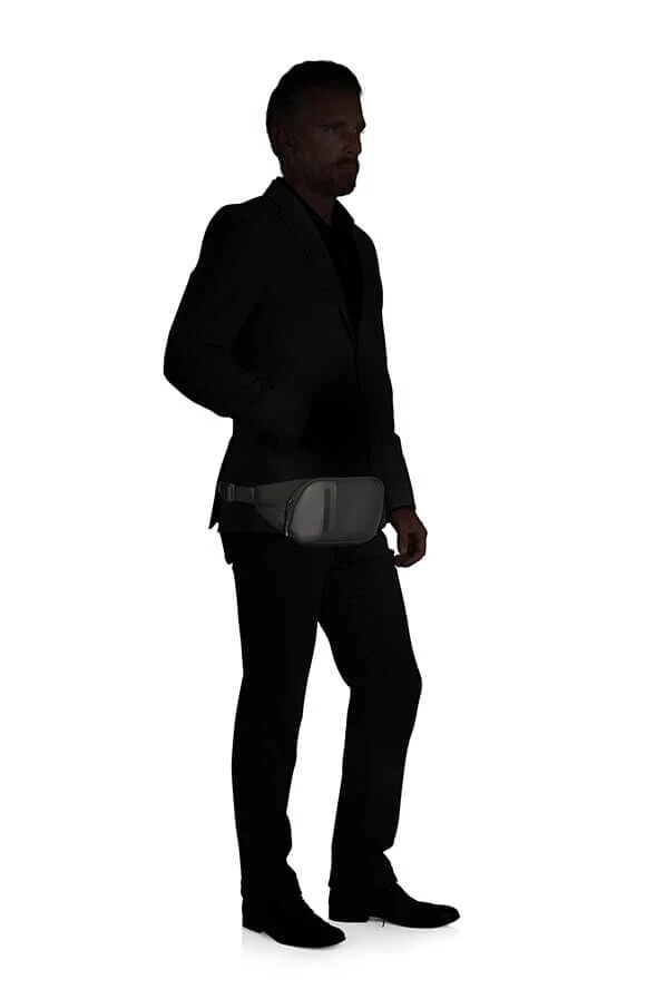 Samsonite Biz2go Bum Bag Black 3 Samsonite Biz2go Bum Bag Black