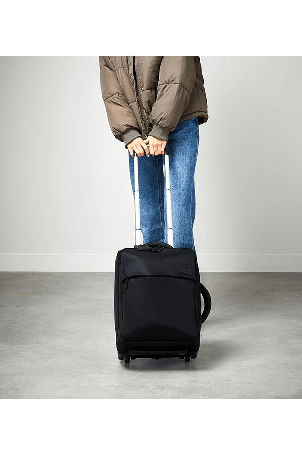 Lipault Foldable Plume Mini Cabin 2 Wheels 45cm Black 6 Lipault Foldable Plume Mini Cabin 2 Wheels 45cm Black - Image 4