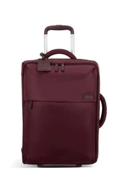 Lipault Foldable Plume Cabin Spinner 2 Wheels 55cm Bordeaux -Travel Storage Store 143194 1124 04