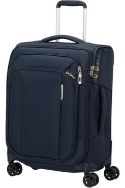 Samsonite Respark Spinner (4 Wheels) 55cm Midnight Blue -Travel Storage Store 143328 1549 prod col 143328 1549 front34 9b3ec1b2 07f4 40d5 96e1 ae7f00adfc23