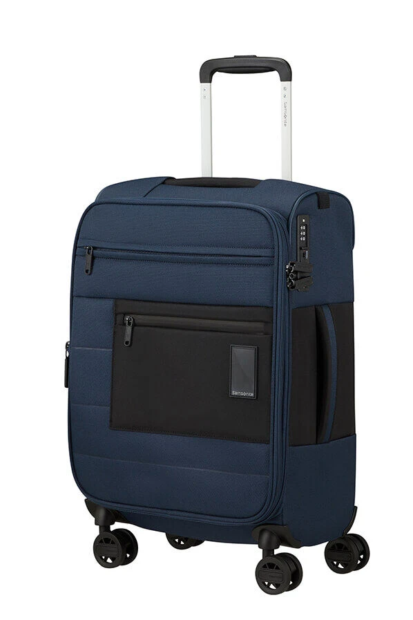 Samsonite Vaycay Spinner Expandable (4 Wheels) 55cm Navy Blue 14 Samsonite Vaycay Spinner Expandable (4 Wheels) 55cm Navy Blue - Image 12