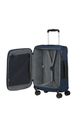Samsonite Vaycay Spinner Expandable (4 Wheels) 55cm Navy Blue