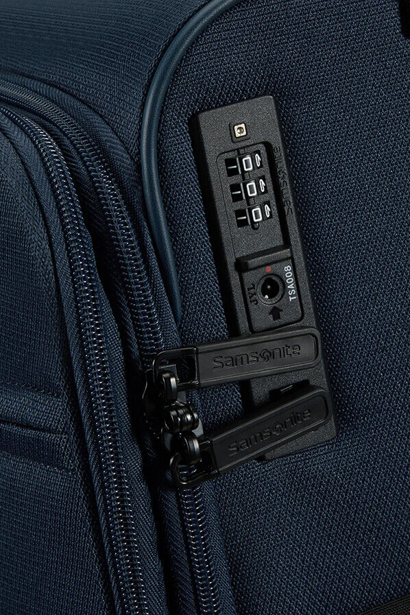 Samsonite Vaycay Spinner Expandable (4 Wheels) 55cm Navy Blue 16 Samsonite Vaycay Spinner Expandable (4 Wheels) 55cm Navy Blue - Image 14