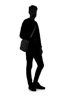 Samsonite Sackmod Crossbody Bag S Black -Travel Storage Store 146458 1041 03