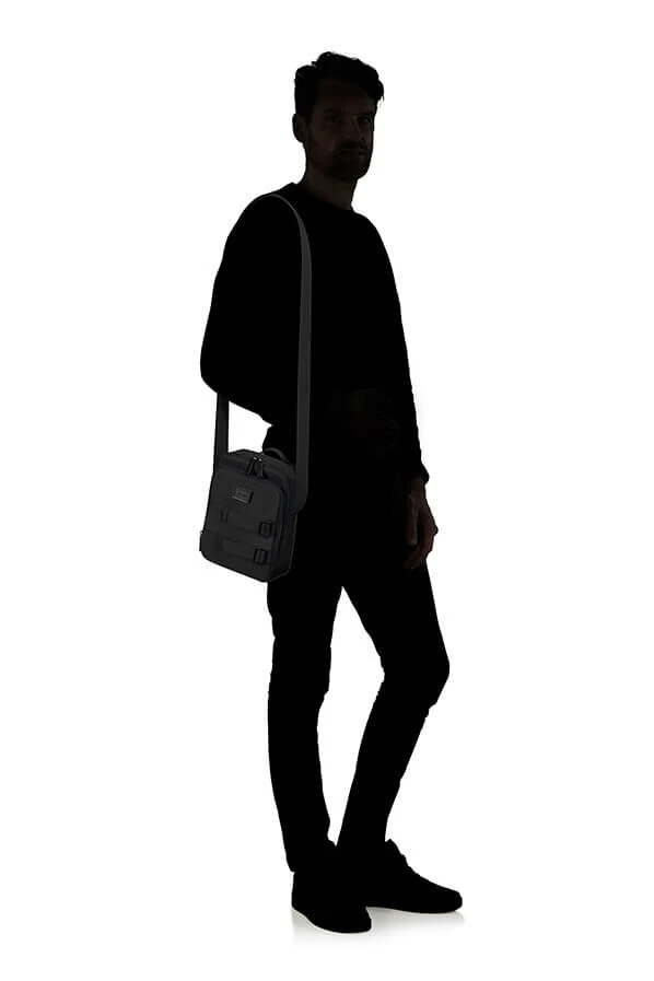 Samsonite Sackmod Crossbody Bag M Black 10 Samsonite Sackmod Crossbody Bag M Black - Image 8