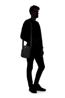 Samsonite Sacksquare Crossbody Bag M Black 17 Samsonite Sacksquare Crossbody Bag M Black -Travel Storage Store 146475 1041 03