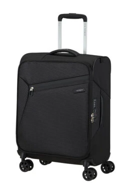 Samsonite Litebeam Spinner (4 Wheels) 55cm Black 17 Samsonite Litebeam Spinner (4 Wheels) 55cm Black -Travel Storage Store 146852 1041 01