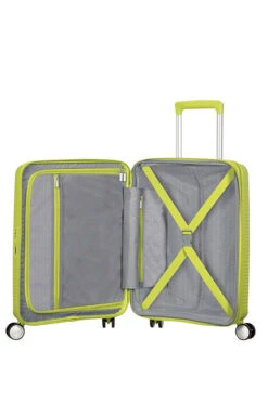 American Tourister SoundBox Cabin Luggage Tropical Lime 13 American Tourister SoundBox Cabin Luggage Tropical Lime -Travel Storage Store 88472 6263 02