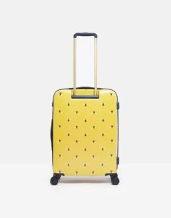 Joules Botanical Bee 4-Wheel Medium 66cm Case 8 Joules Botanical Bee 4-Wheel Medium 66cm Case -Travel Storage Store JLH0102 101 Joules Botanical Bee Medium Case 3