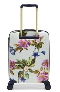 Joules Spring Wood Botanical 4-Wheel Cabin Case 12 Joules Spring Wood Botanical 4-Wheel Cabin Case -Travel Storage Store JLH0103 106 Joules Cabin Case Spring Wood Botanical 4