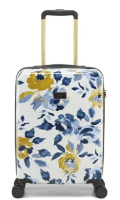 Joules Ocean Rose 4-Wheel Cabin Case