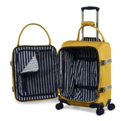 Joules Coast 4-Wheel Cabin Trolley Case 22 Joules Coast 4-Wheel Cabin Trolley Case -Travel Storage Store JLS5003 003 Cabin Trolley Case 4W Antique Gold 3