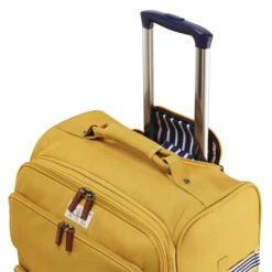 Joules Coast 4-Wheel Large Trolley Case 30 Joules Coast 4-Wheel Large Trolley Case -Travel Storage Store Joules Coast Antique Gold Trolley System