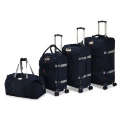 Joules Coast Duffle Bag -Travel Storage Store Joules Coast Luggage French Navy Grp2