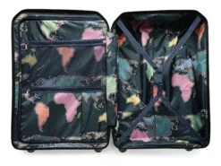 Ted Baker Flying Colours 69cm Medium 4-Wheel Suitcase -Travel Storage Store TBU Ted Baker Flying Colours Large Case internal