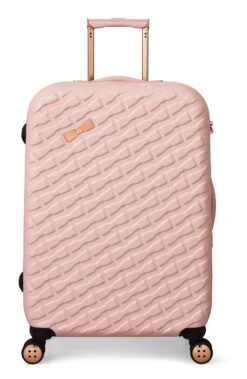 Ted Baker Belle 69cm 4-Wheel Medium Suitcase 30 Ted Baker Belle 69cm 4-Wheel Medium Suitcase -Travel Storage Store TBW0302 017 Belle Medium Case Pink 1