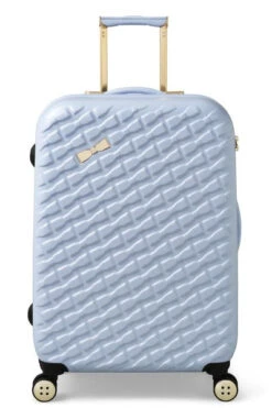 Ted Baker Belle 69cm 4-Wheel Medium Suitcase 35 Ted Baker Belle 69cm 4-Wheel Medium Suitcase -Travel Storage Store TBW0302 049 Belle Medium Case Pale Blue 1