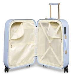 Ted Baker Belle 69cm 4-Wheel Medium Suitcase 37 Ted Baker Belle 69cm 4-Wheel Medium Suitcase -Travel Storage Store TBW0302 049 Belle Medium Case Pale Blue 3