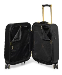 Ted Baker Belle 54cm 4-Wheel Cabin Suitcase 25 Ted Baker Belle 54cm 4-Wheel Cabin Suitcase -Travel Storage Store TBW0303 001 Belle Cabin Case Black 3 Copy