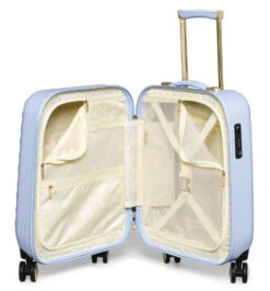 Ted Baker Belle 54cm 4-Wheel Cabin Suitcase 39 Ted Baker Belle 54cm 4-Wheel Cabin Suitcase -Travel Storage Store TBW0303 049 Belle Cabin Case Pale Blue 3