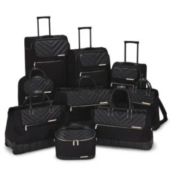 Ted Baker Albany Eco Soft Side Cabin Trolley Duffel Bag 11 Ted Baker Albany Eco Soft Side Cabin Trolley Duffel Bag -Travel Storage Store TBW Ted Baker Albany Eco Black Luggage Grp1 ea342ae9 6bb2 44bd 9e4f 372517f3a24e