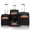 Dune London Tristan Set Of 4 Suitcases -Travel Storage Store Tristan Black 002