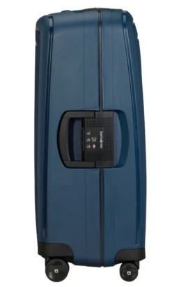 Samsonite S'Cure ECO 69cm Medium 4 Wheel Spinner Suitcase -Travel Storage Store aMednvy4